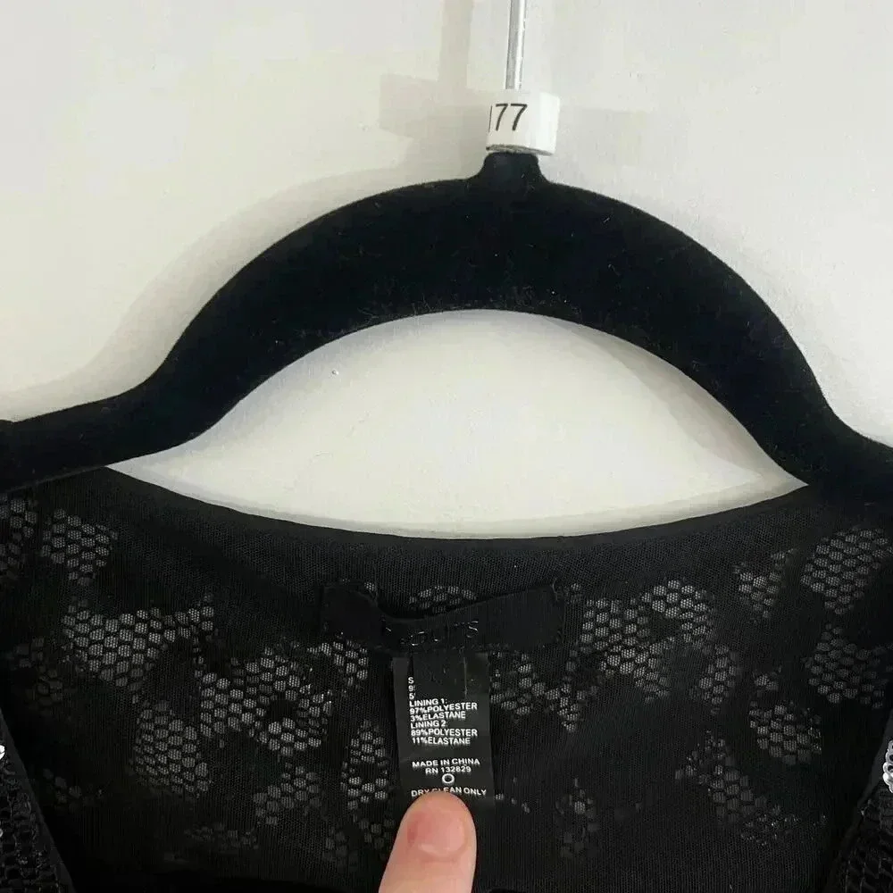 177 H:ours Ira Top in Dusk Blue Size XS Color Black Nvay Blue - Picture 2 of 3